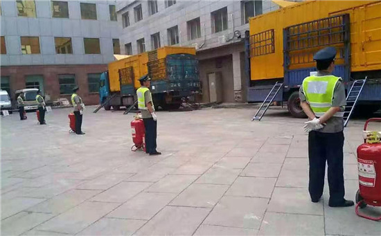 杨市办事处租赁发电机案例